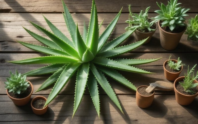 Aloé vera (Aloe barbadensis miller) gondozása és felhasználása