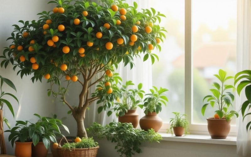 Kalamondin (Citrofortunella microcarpa) nevelése: Citrusféle a lakásban
