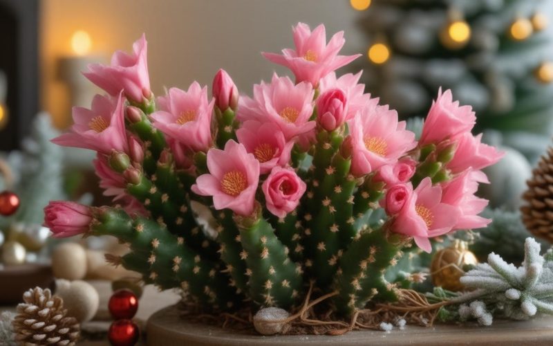 Karácsonyi kaktusz (Schlumbergera) gondozása és virágoztatása