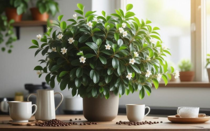 Kávécserje (Coffea arabica) nevelése: Saját kávé otthon?