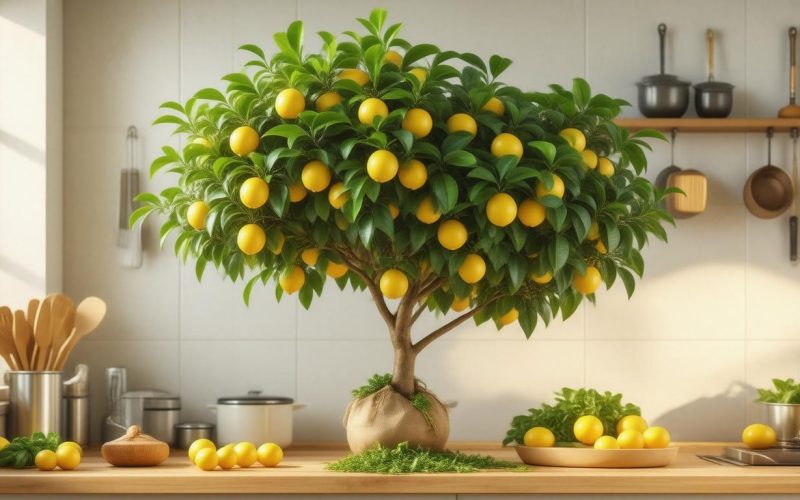 Szobai citromfa (Citrus limon) ápolása: Saját citrom a konyhában