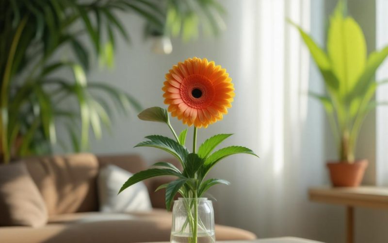 Szobai gerbera (Gerbera jamesonii) nevelése: Vidám színfolt