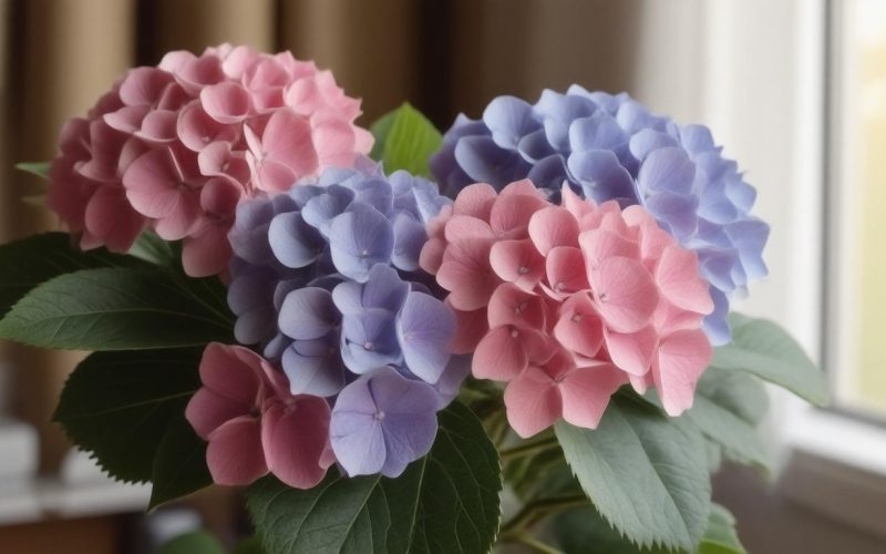 Szobai hortenzia (Hydrangea macrophylla) ápolása