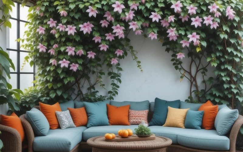 Szobai klemátisz (Clematis) nevelése: Kúszónövény a lakásban