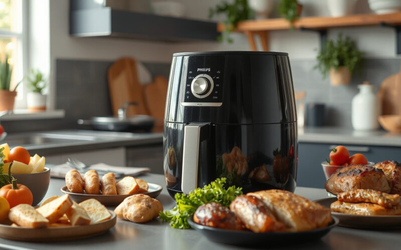 Ismerd meg a Philips 5000 Series Dupla Kosaras Air Fryer XXL-t: Páratlan Akció és Sokoldalú Főzési Lehetőségek!