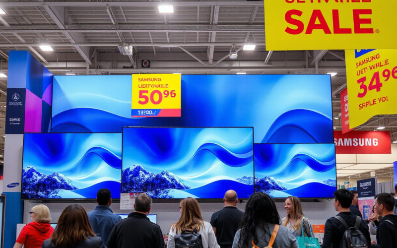 Óriási Akció a Walmartnál: Samsung S90C OLED TV 55 hüvelykes Modell Rekordáron - Csak 969 USD!