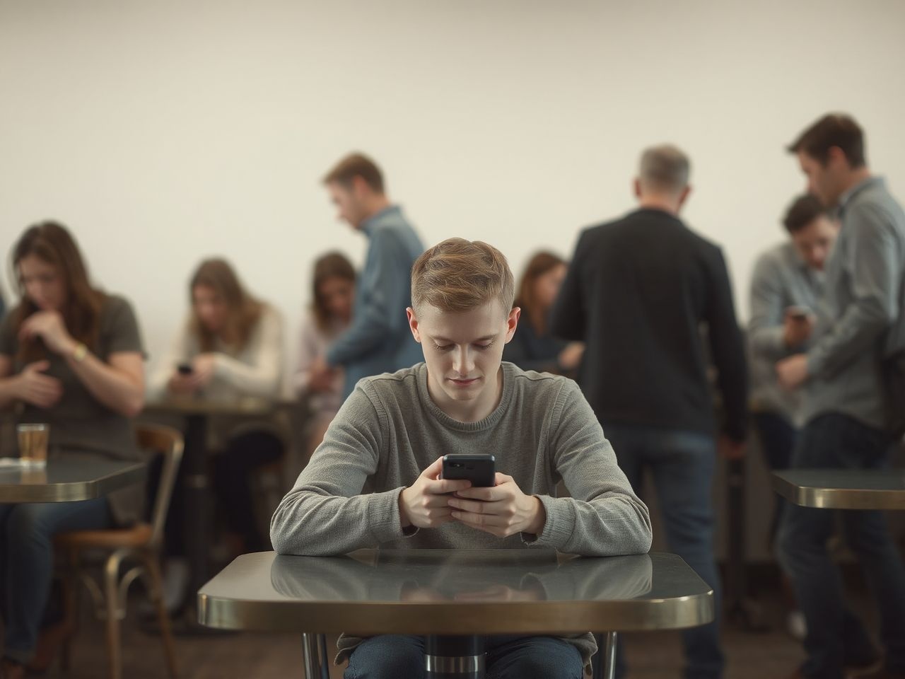 Az online jelenlét csökkentheti az érzelmi kötődés mélységét.