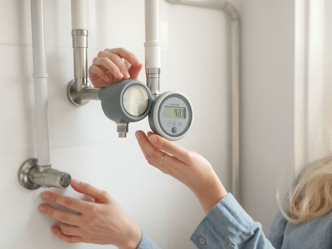 A digitális vízórák pontos adatokkal segítik a vízfogyasztás optimalizálását.