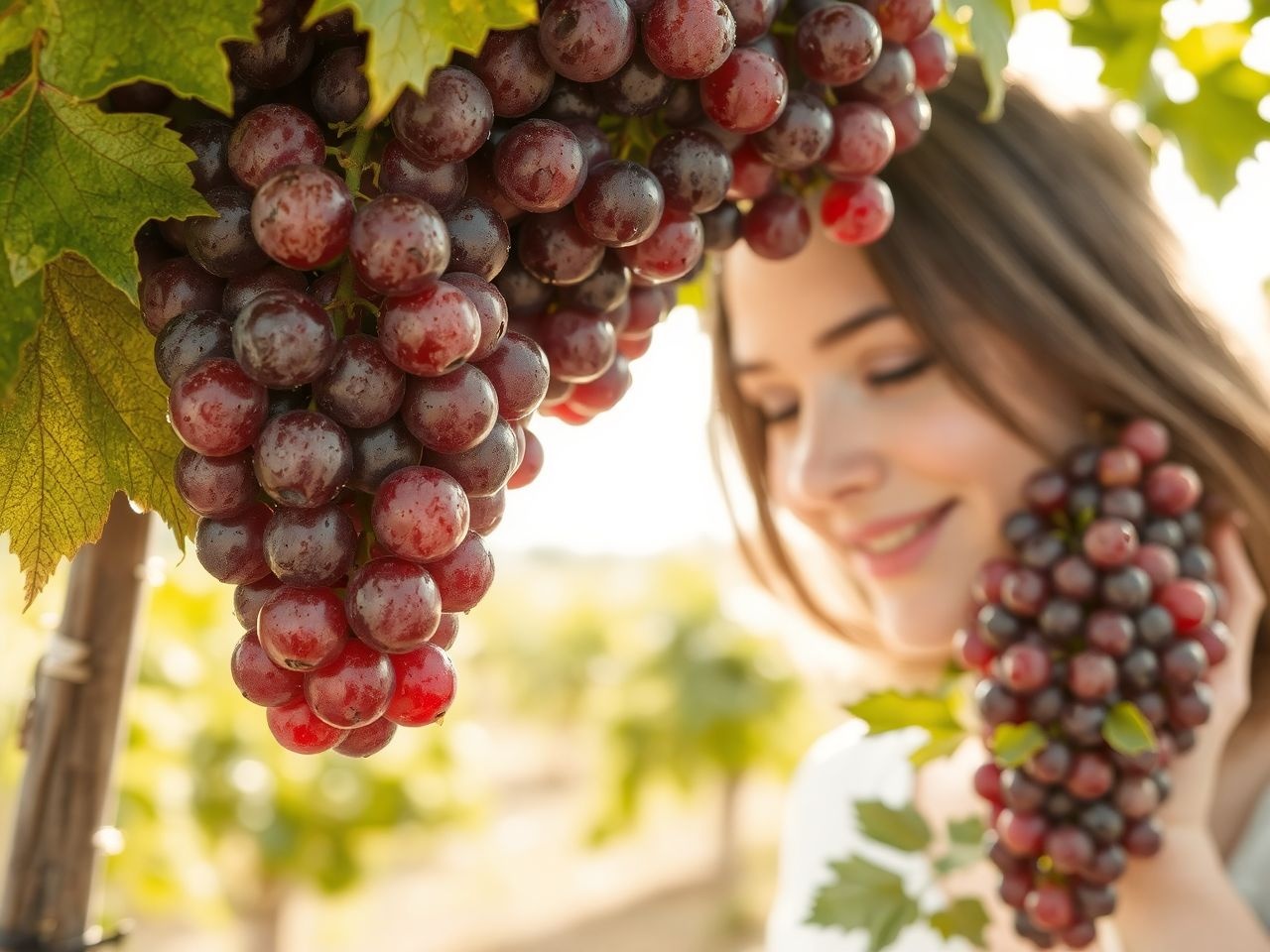A piros szőlő antioxidánsai segítik a bőr fiatalítását.