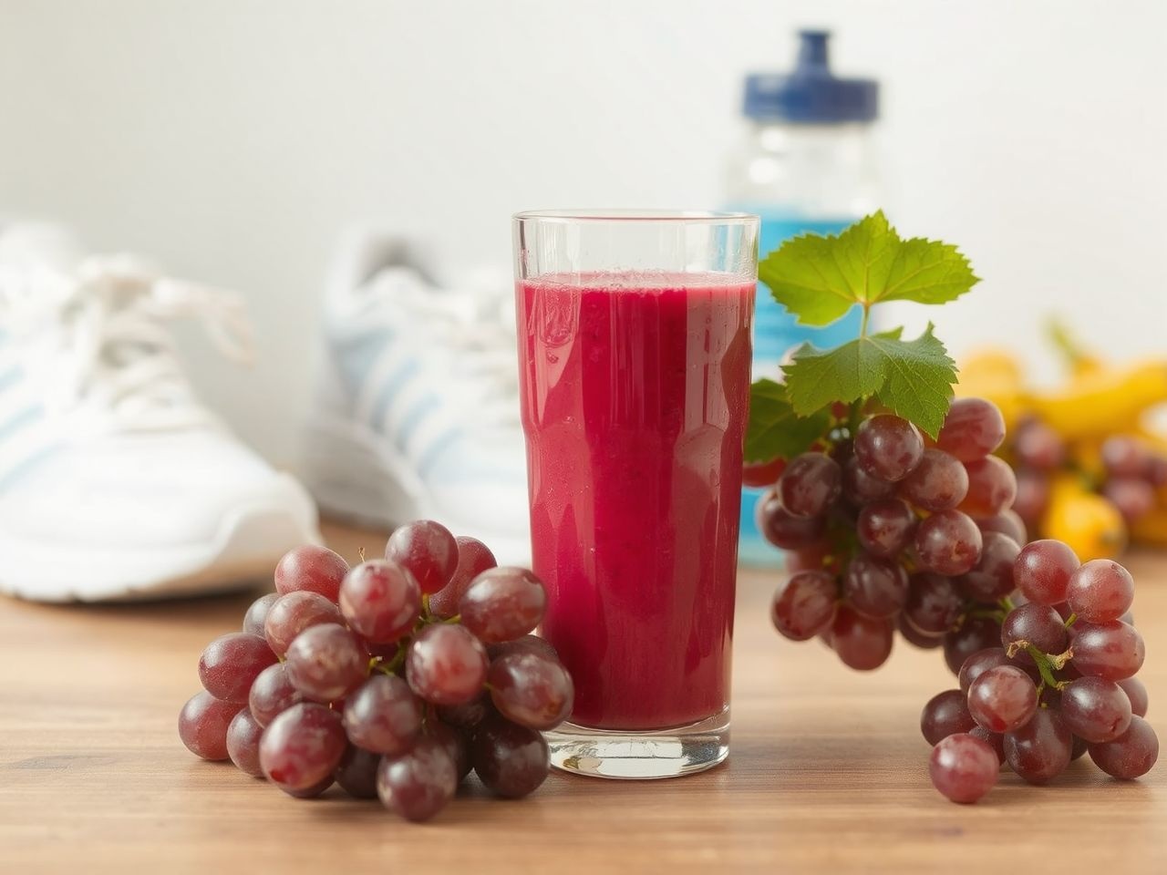 A piros szőlő antioxidánsai támogatják a sportteljesítmény gyors regenerálódását.