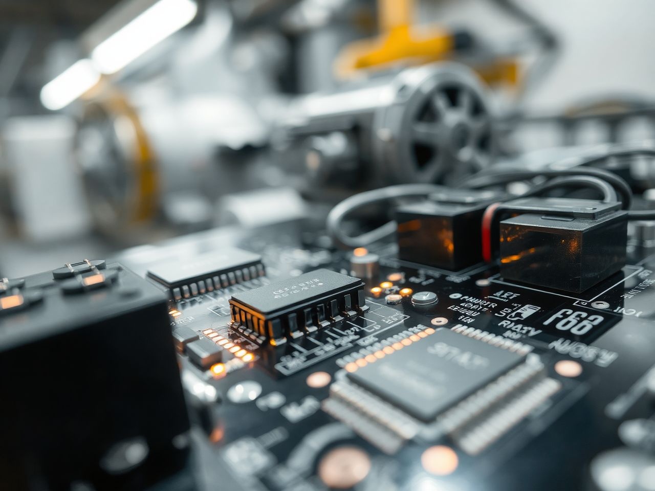 Az EC motorok agya az intelligens, precíz vezérlés alapja.