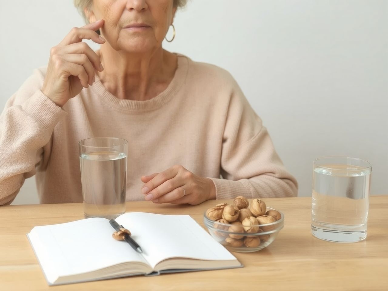 A dió gazdag antioxidánsokban, támogatva az agy egészségét holisztikusan.