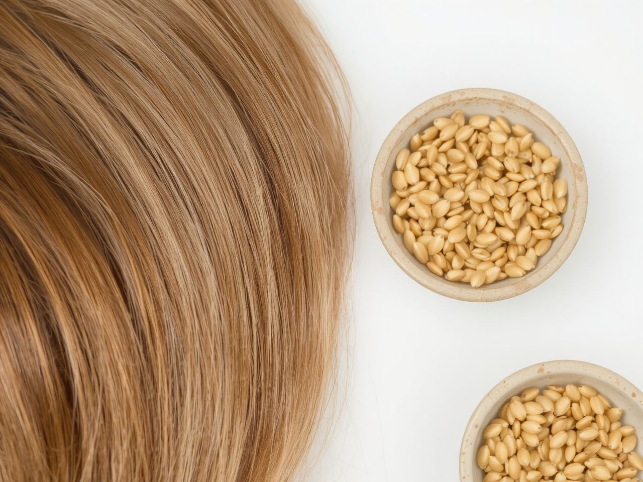 A lenmag omega-3 zsírsavai elősegítik a bőr és haj egészségét.