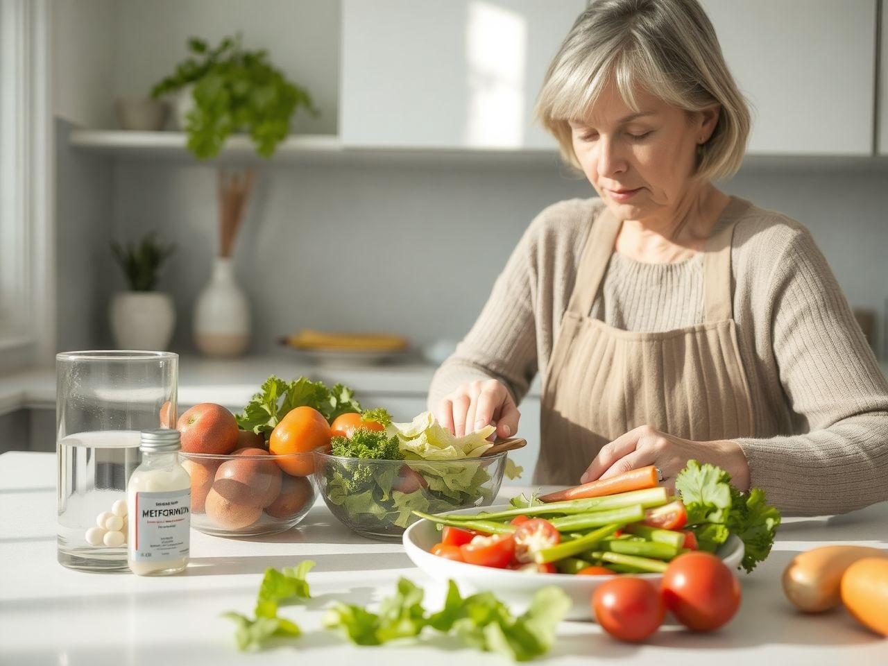 Az életmód és metformin együtt javítja a máj anyagcseréjét.