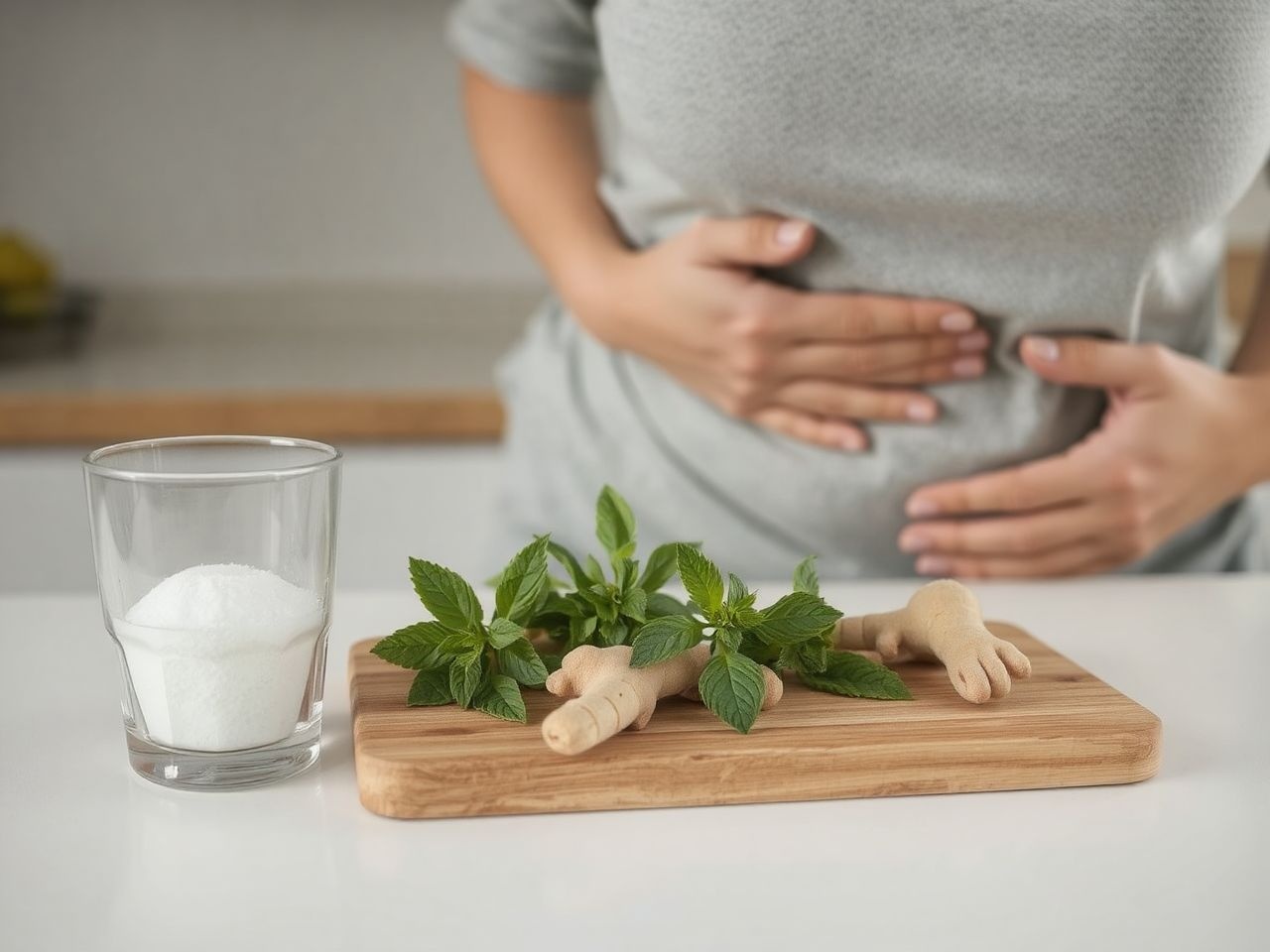 A szódabikarbóna enyhíti a puffadást és támogatja az emésztést.