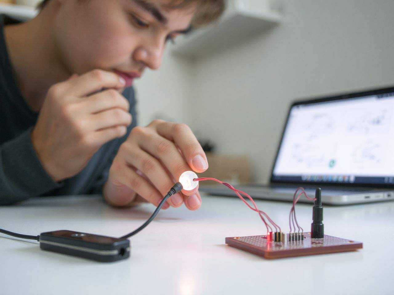 A fotoellenállás segítségével automatizált világítási rendszereket hozhatsz létre.