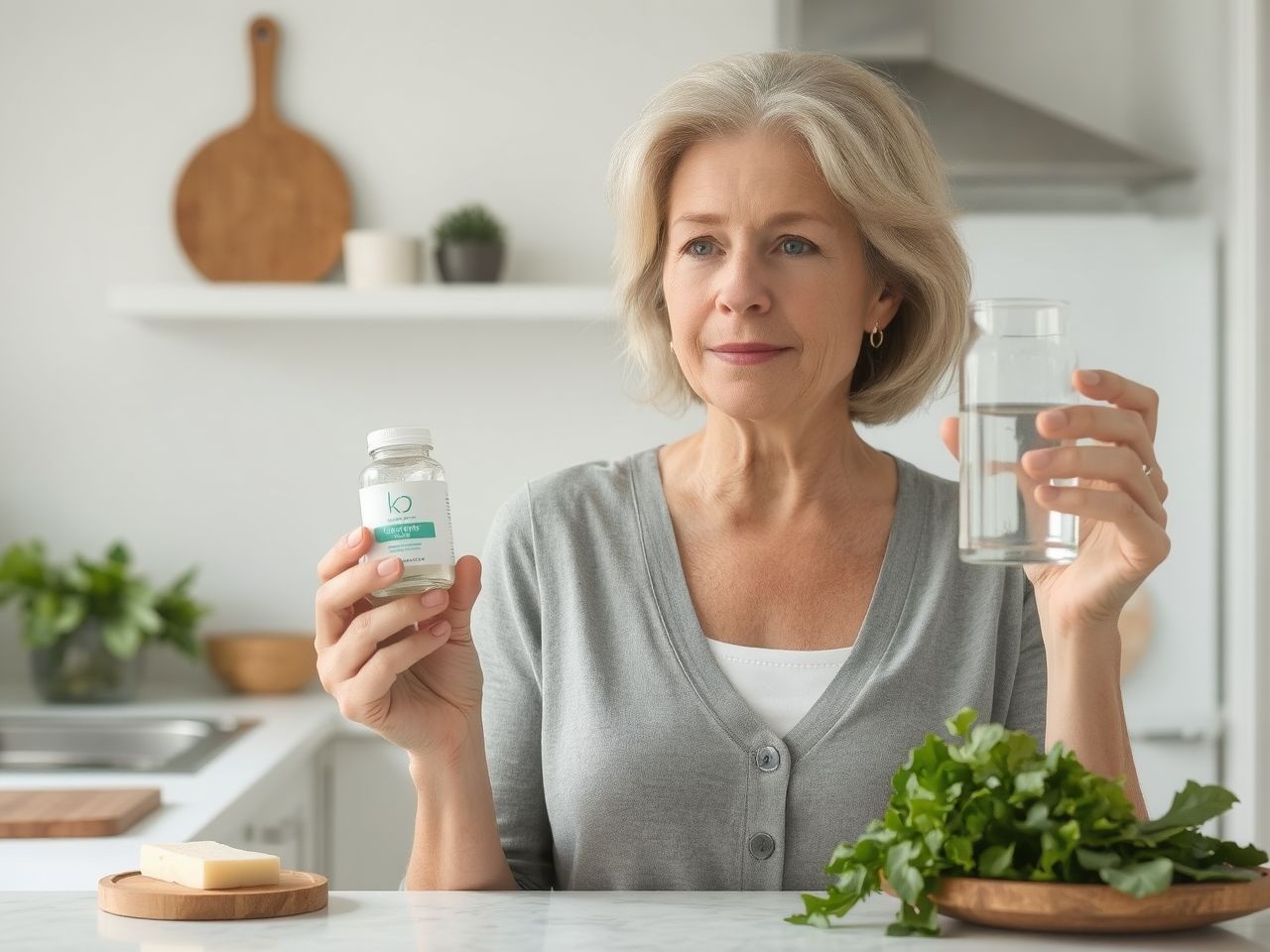 A K2-vitamin pótlása hatékony csont- és érrendszer támogatására.