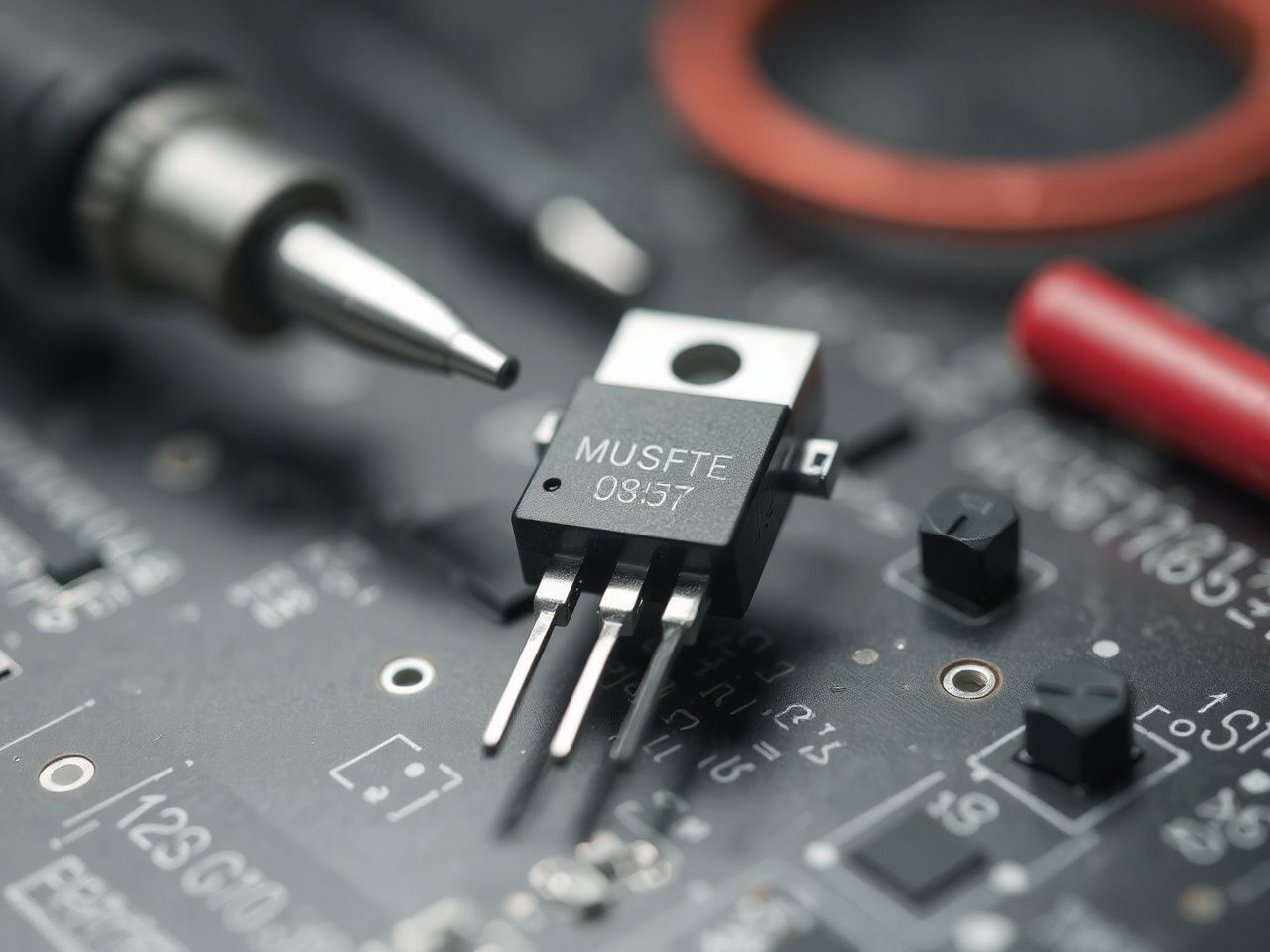 A MOSFET gyors kapcsolóként energiatakarékos áramköröket tesz lehetővé.