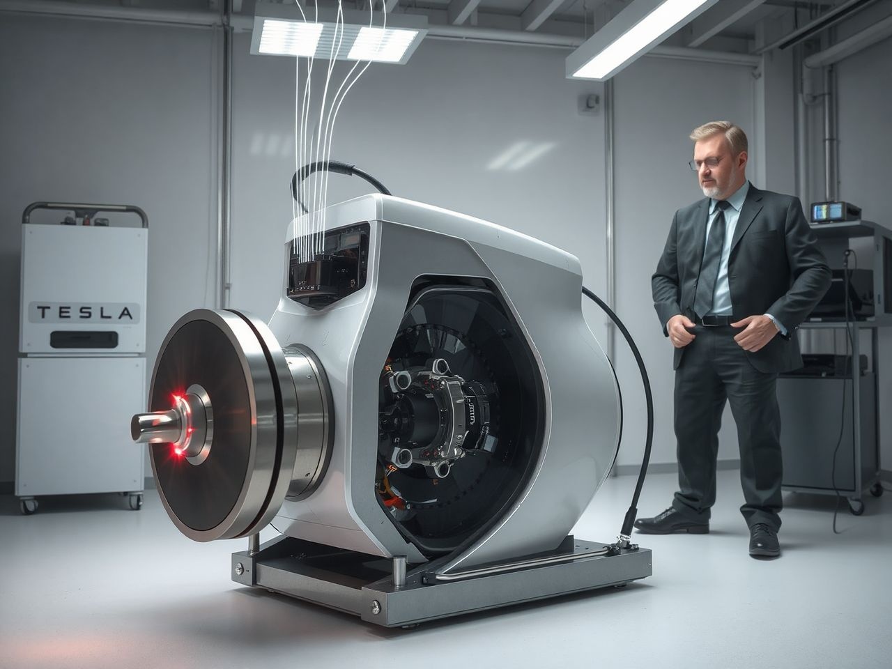 A Tesla regeneratív fékezése jelentősen növeli az energiahatékonyságot.
