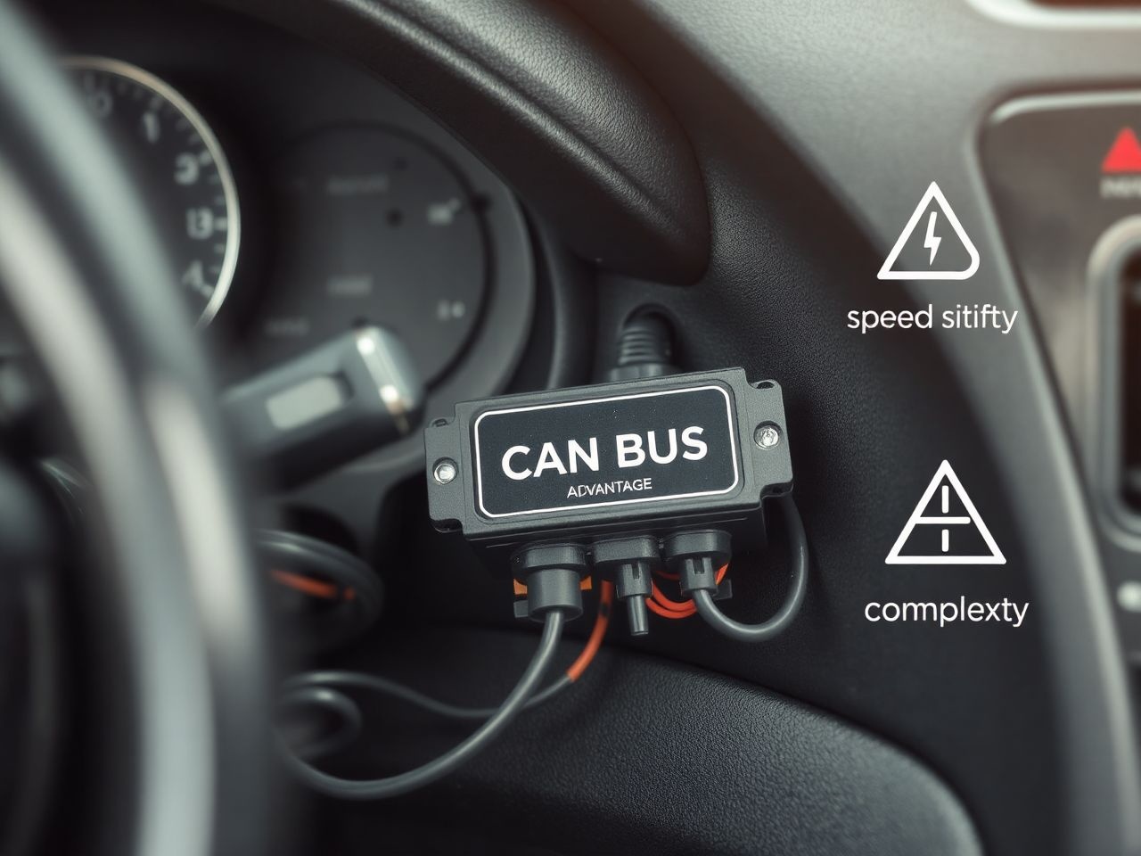 A CAN busz gyors, megbízható adatátvitelt biztosít gépjárművekben.