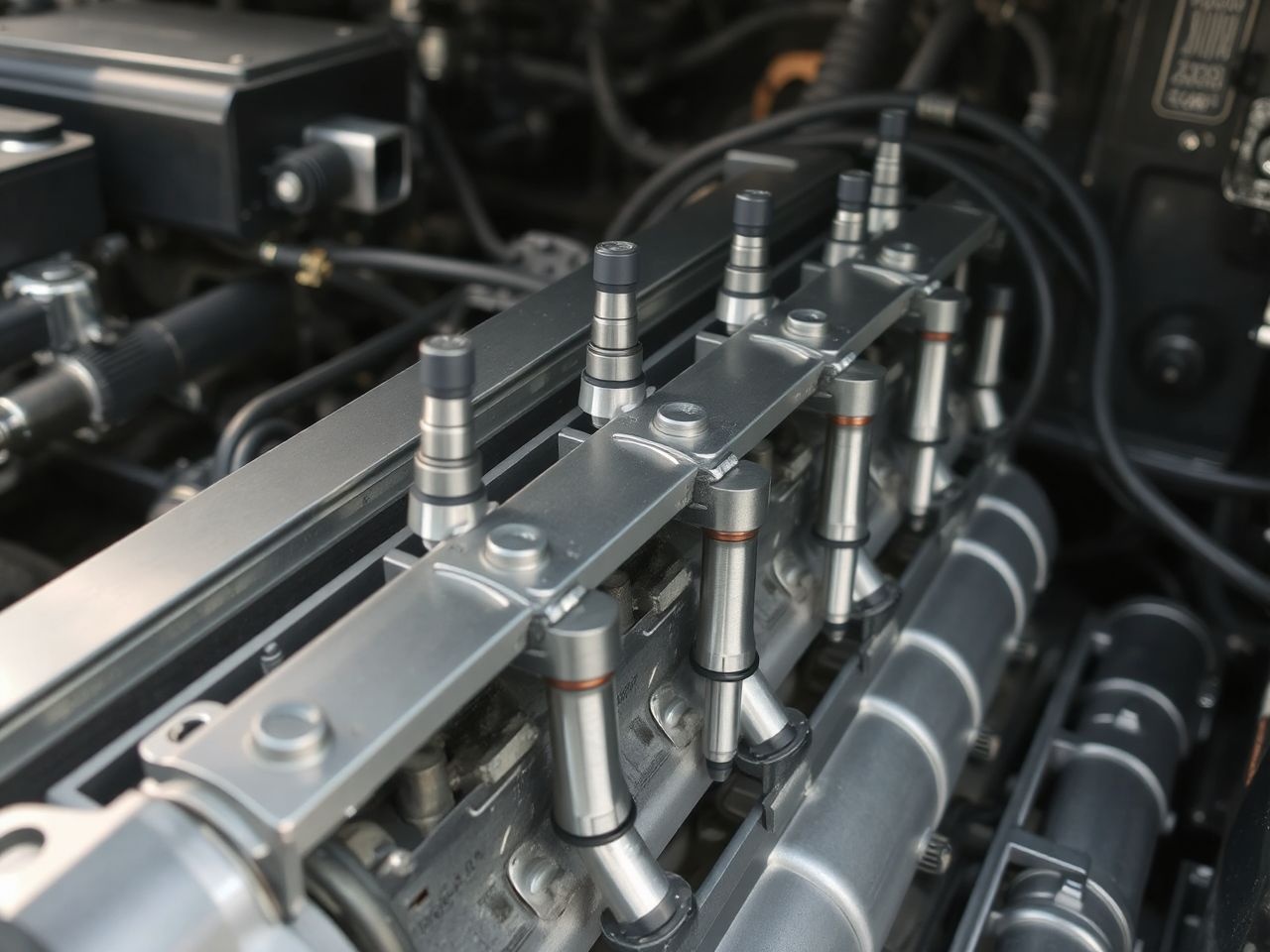 A Common Rail rendszer precíz, elektromos vezérlésű üzemanyag-befecskendezést biztosít.