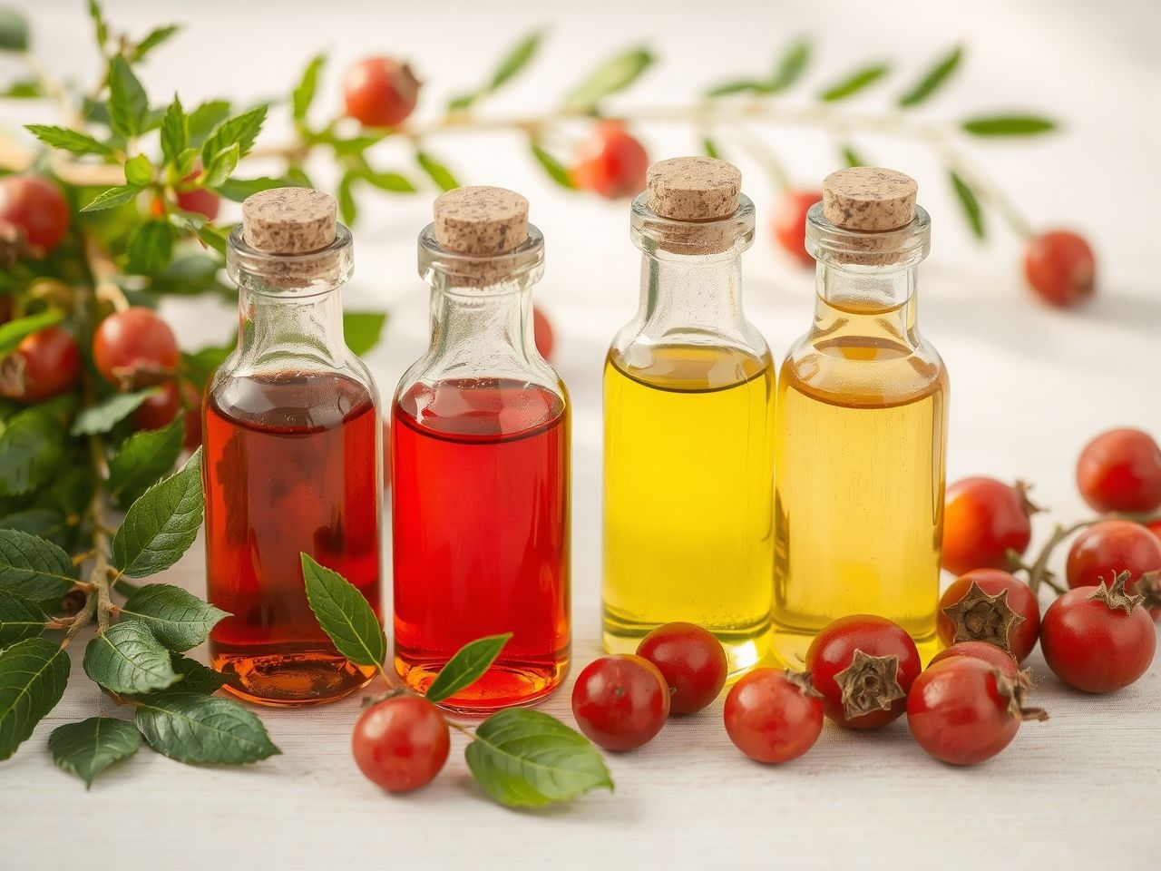 A csipkebogyó olaj gazdag antioxidánsokban, hatékony bőrápoló.