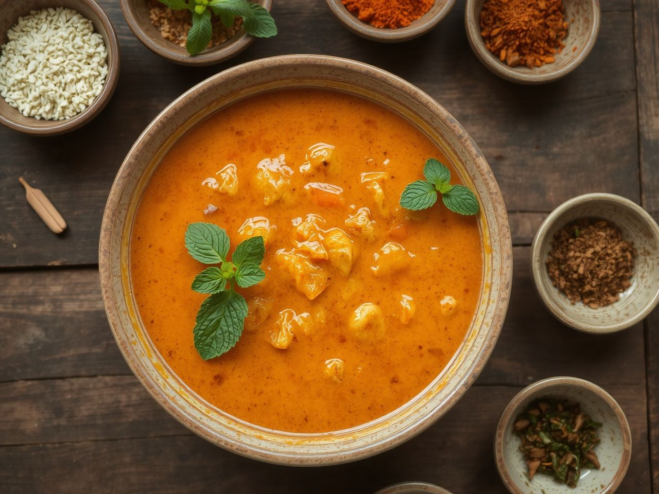 A curry és a menta különleges ízkombinációja felfrissít és energetizál.