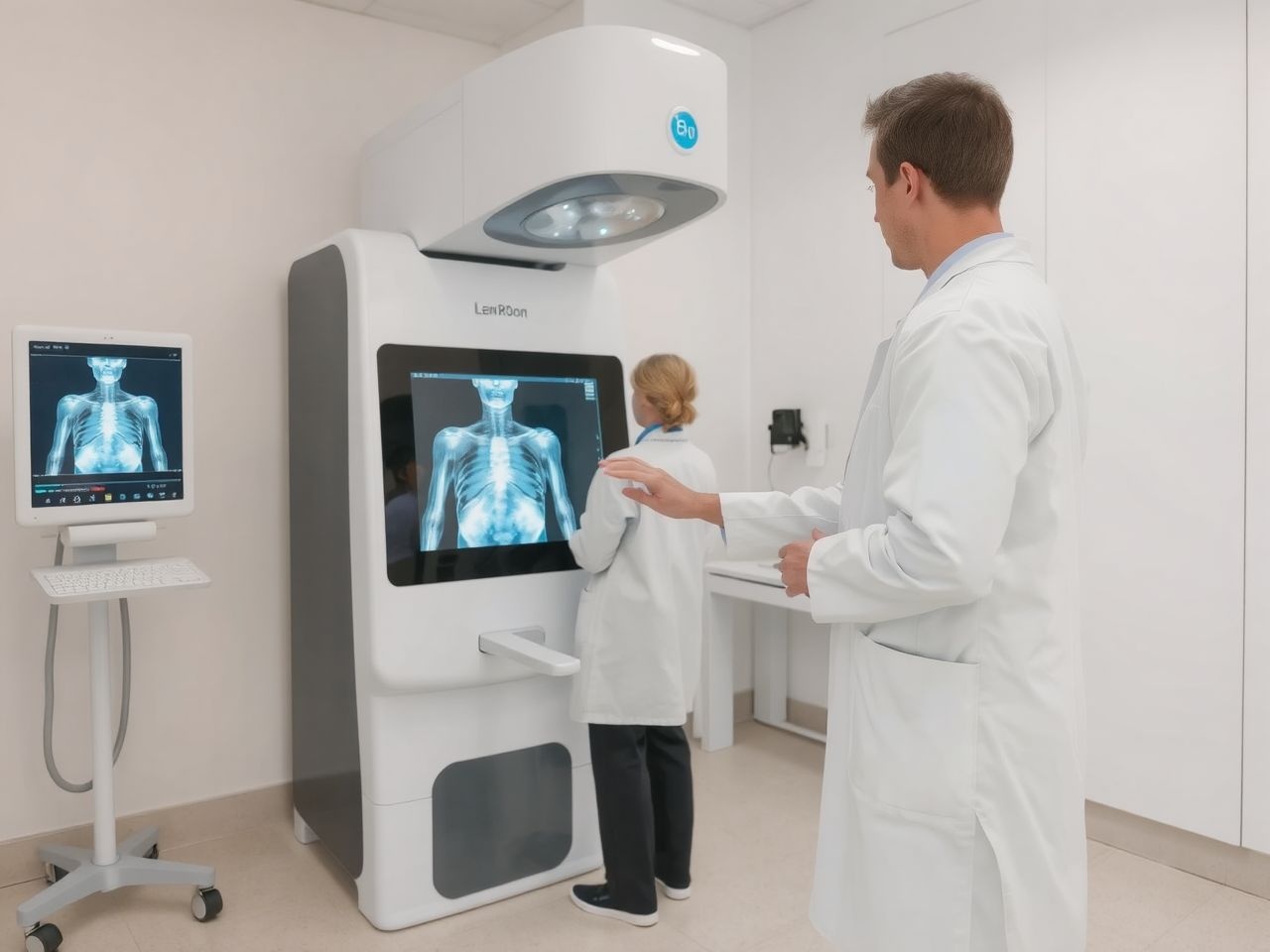 A digitális röntgen azonnali képeket készít alacsony sugárdózissal.