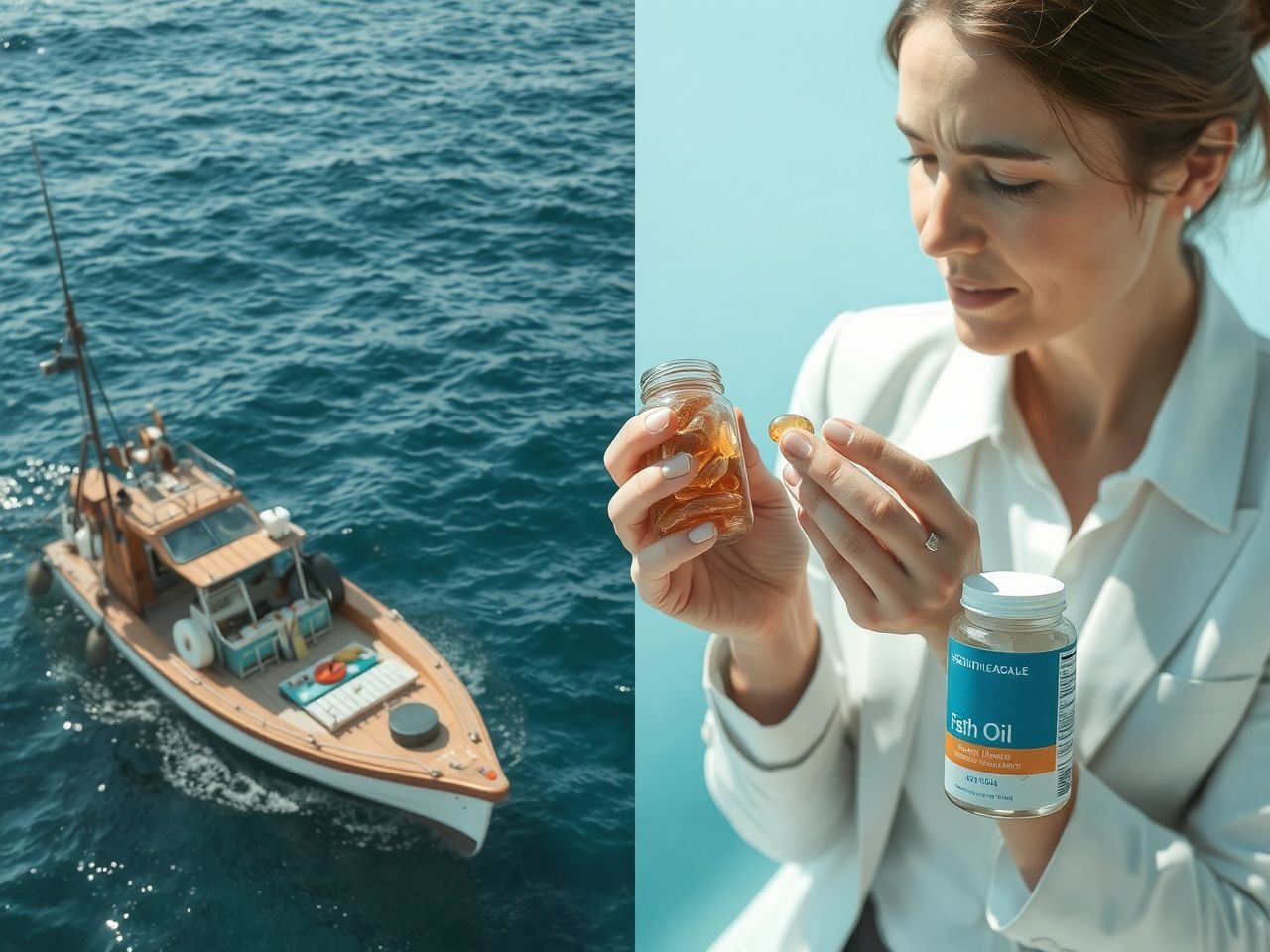 A fenntartható halászat segít megőrizni az omega-3 forrásokat.