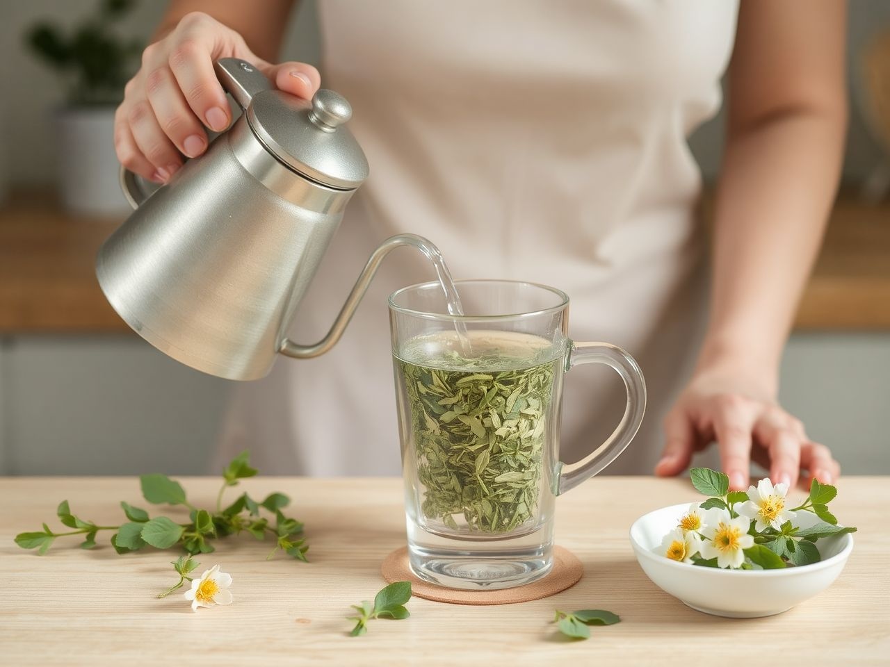 A gólyaorrfű tea frissen főzve hatékonyabb és ízletesebb.