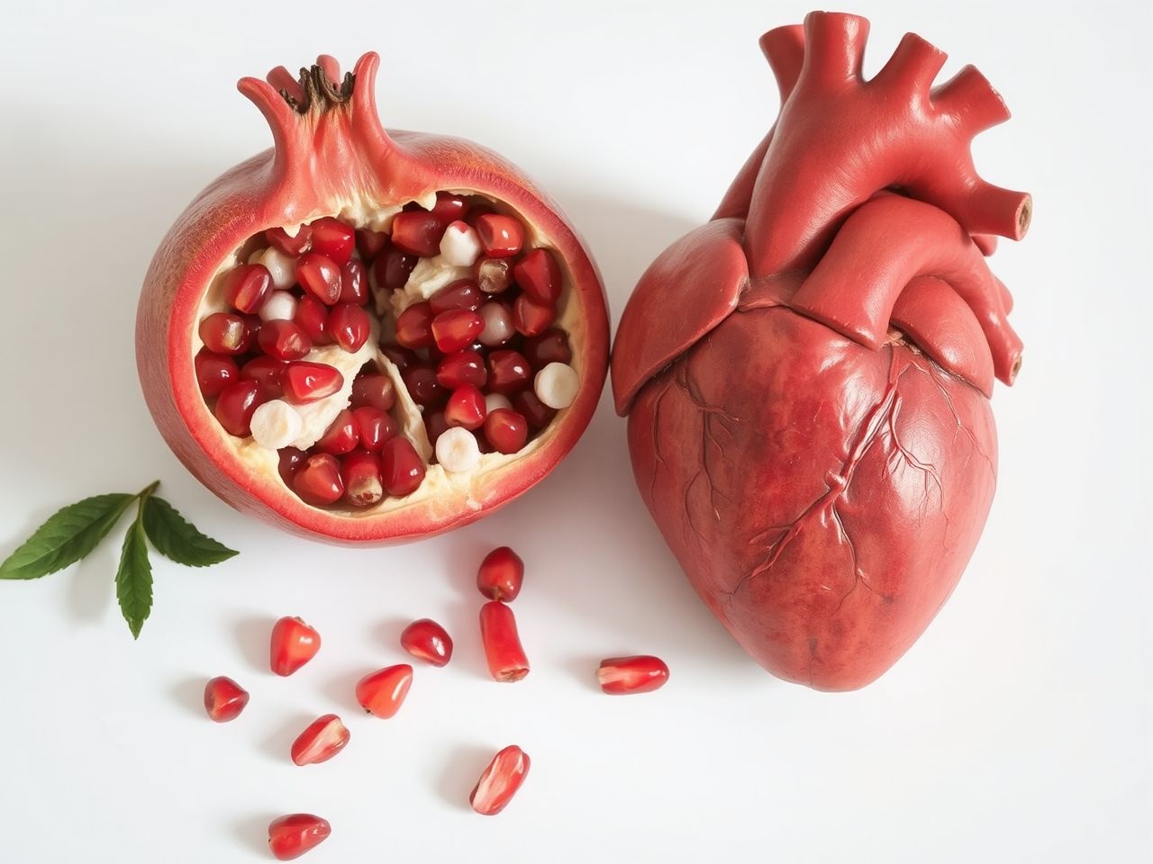 A gránátalma antioxidánsai csökkentik a szívbetegségek kockázatát.
