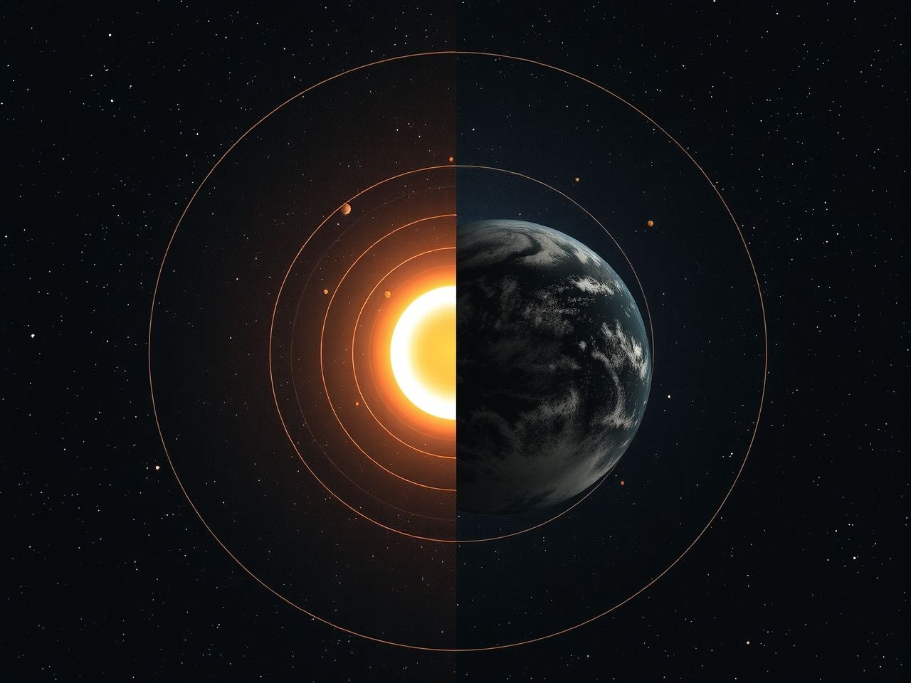 A heliocentrikus világkép a Nap központúságát állítja szemben.