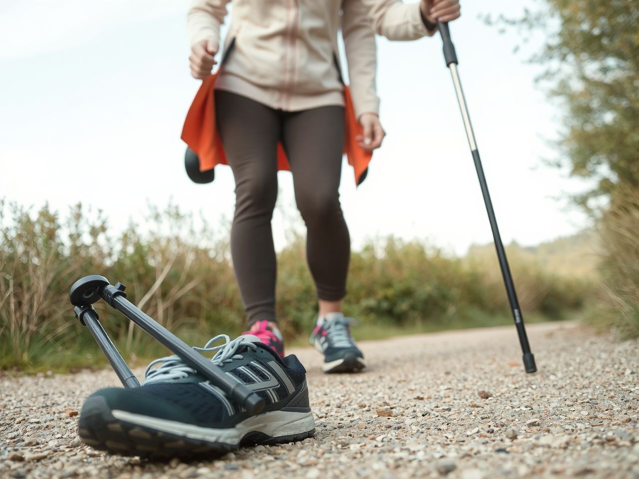 A helyes technika és felszerelés növeli a nordic walking hatékonyságát.