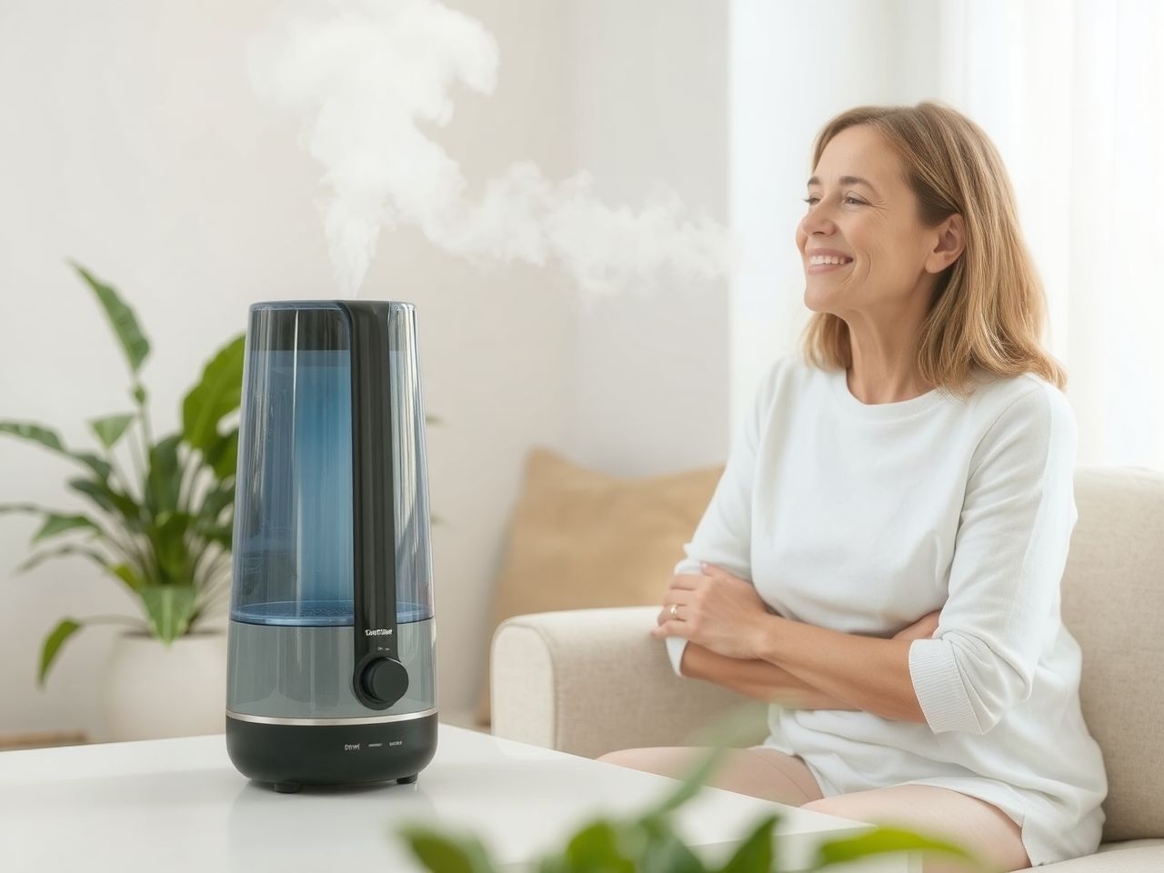 A hidegpárásítók energiatakarékosak és nem melegítik a levegőt.