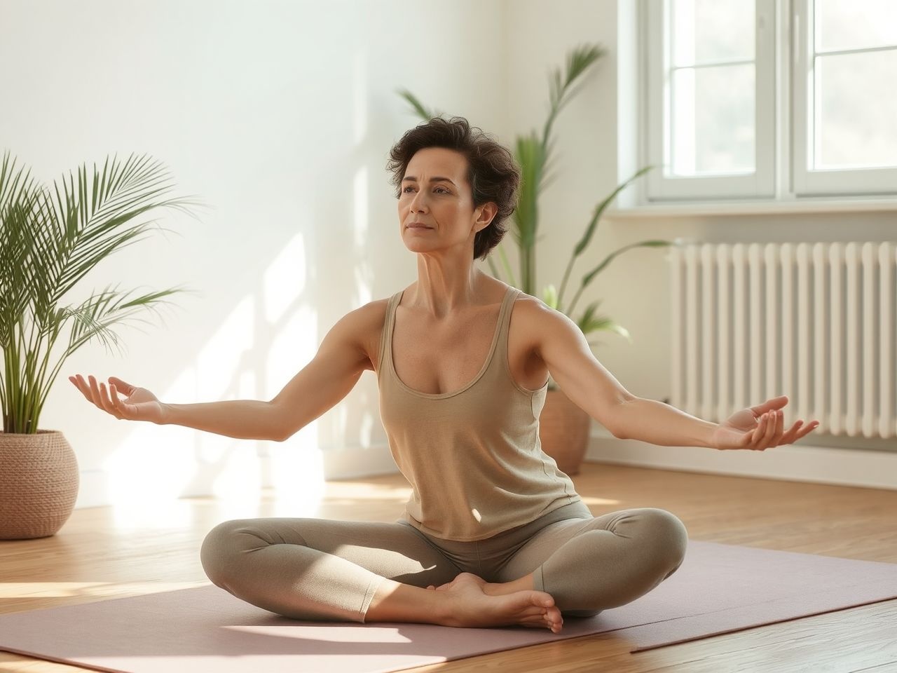 A jóga segít hormonális egyensúlyt fenntartani stressz nélkül.