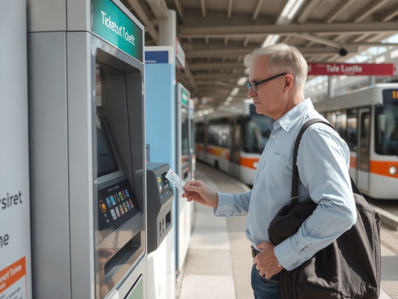 A jegykiadó automaták jelentősen csökkentik a sorban állási időt.