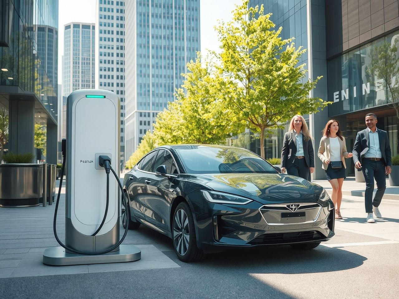 Az elektromos autók gyors töltése forradalmasítja a jövőt.