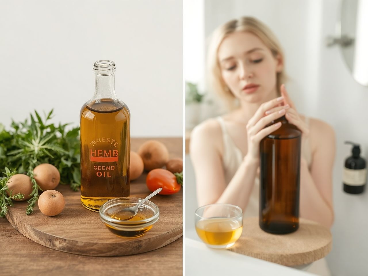 A kendermagolaj gazdag omega-3 és omega-6 zsírsavakban.