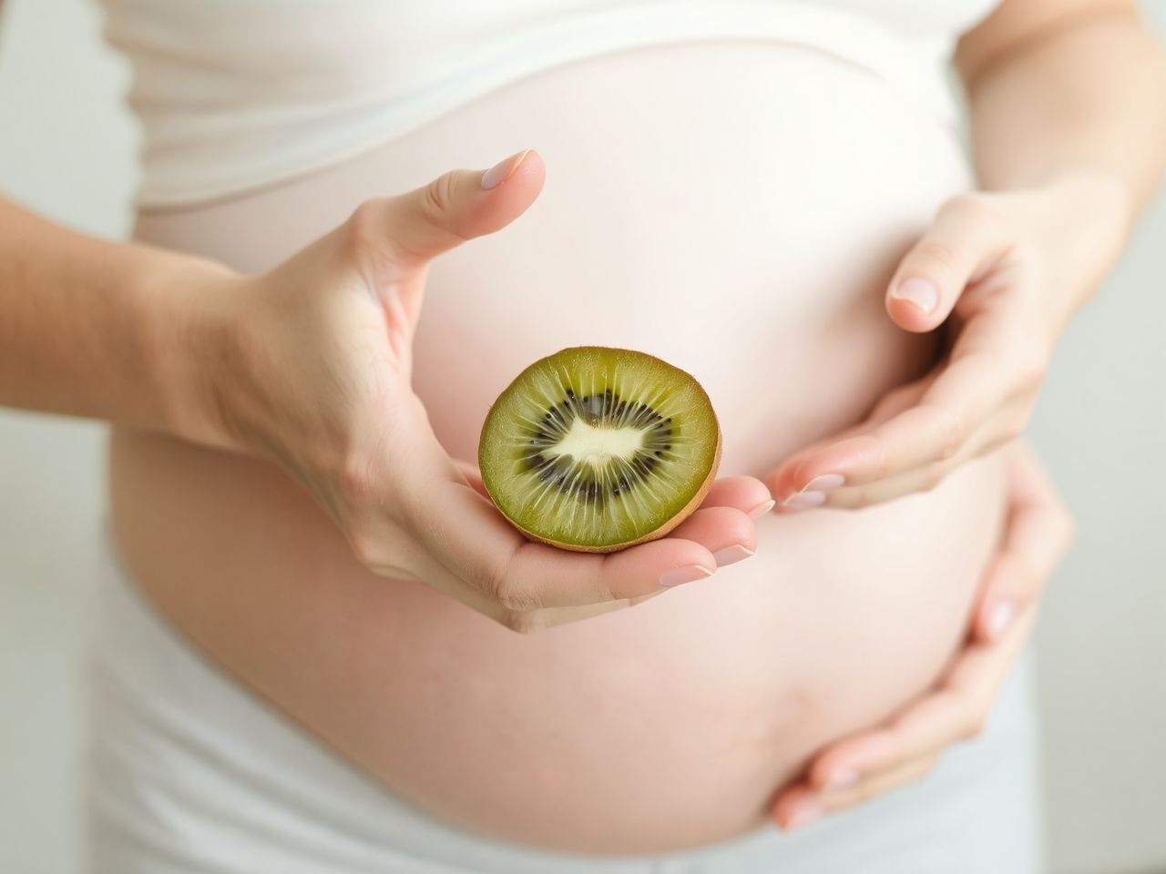 A kivi támogatja a magzat fejlődését gazdag folsavtartalmával.