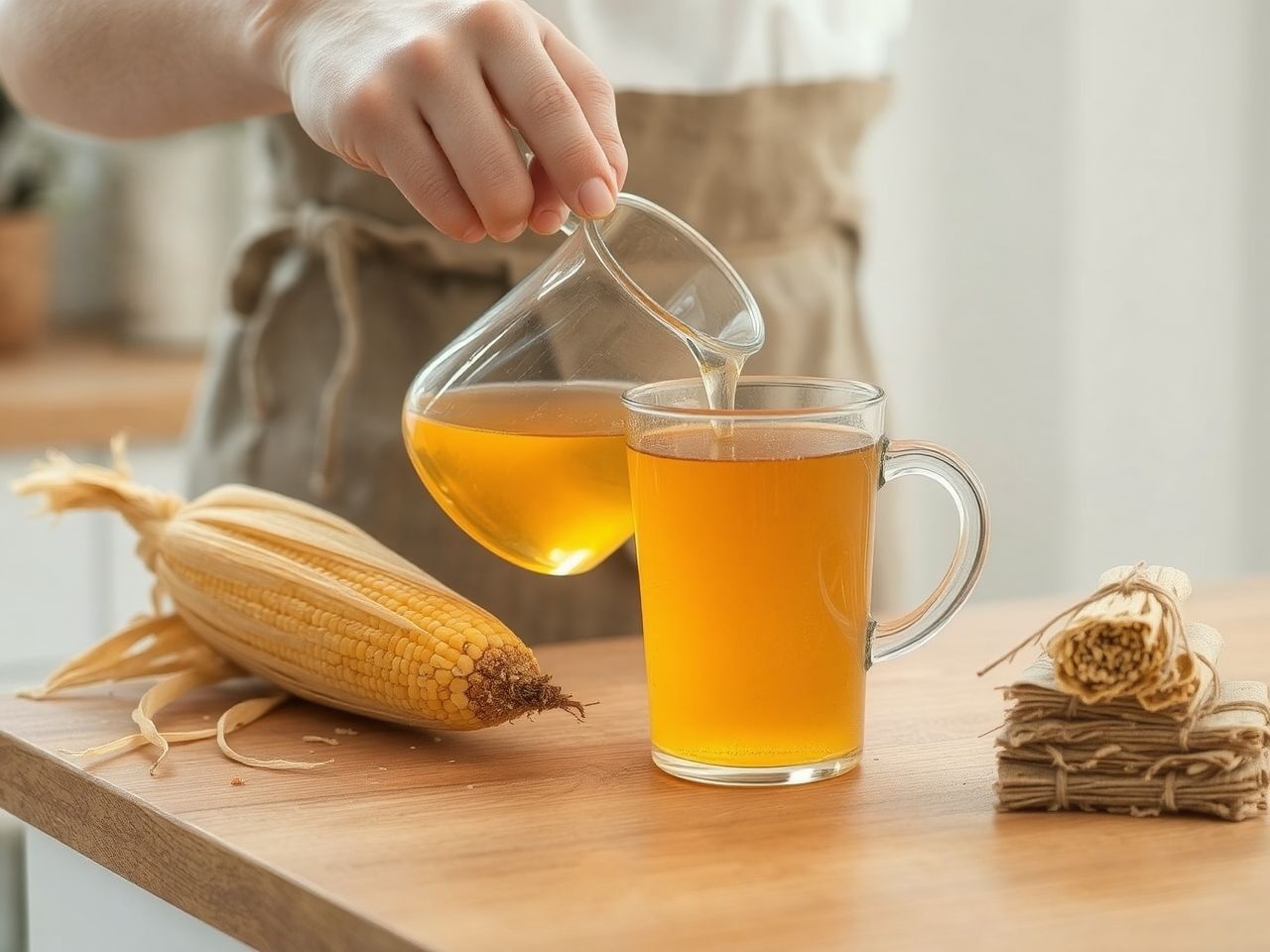A kukoricabibe tea természetes vízhajtóként támogatja a méregtelenítést.