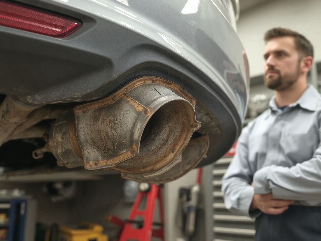 A meghibásodott hővédő lemez motor túlmelegedéséhez vezethet.