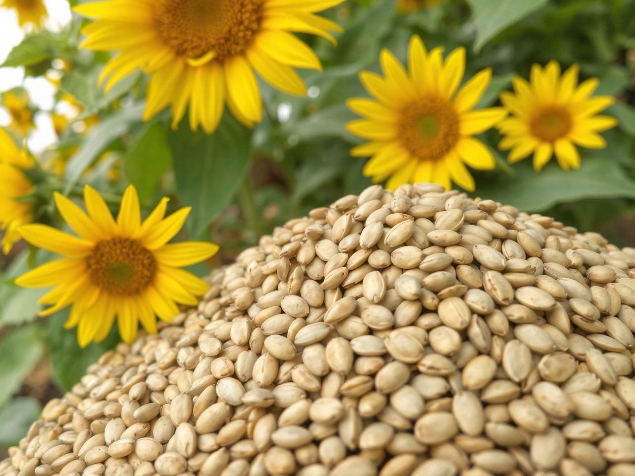 A napraforgómag gazdag E-vitaminban, erősíti az immunrendszert.