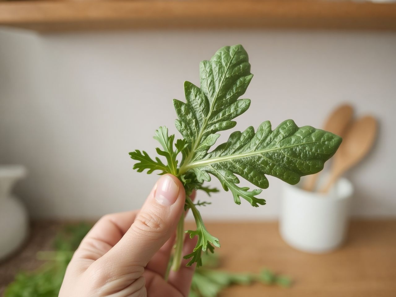 A rukkola gazdag antioxidánsokban, védi a sejteket.