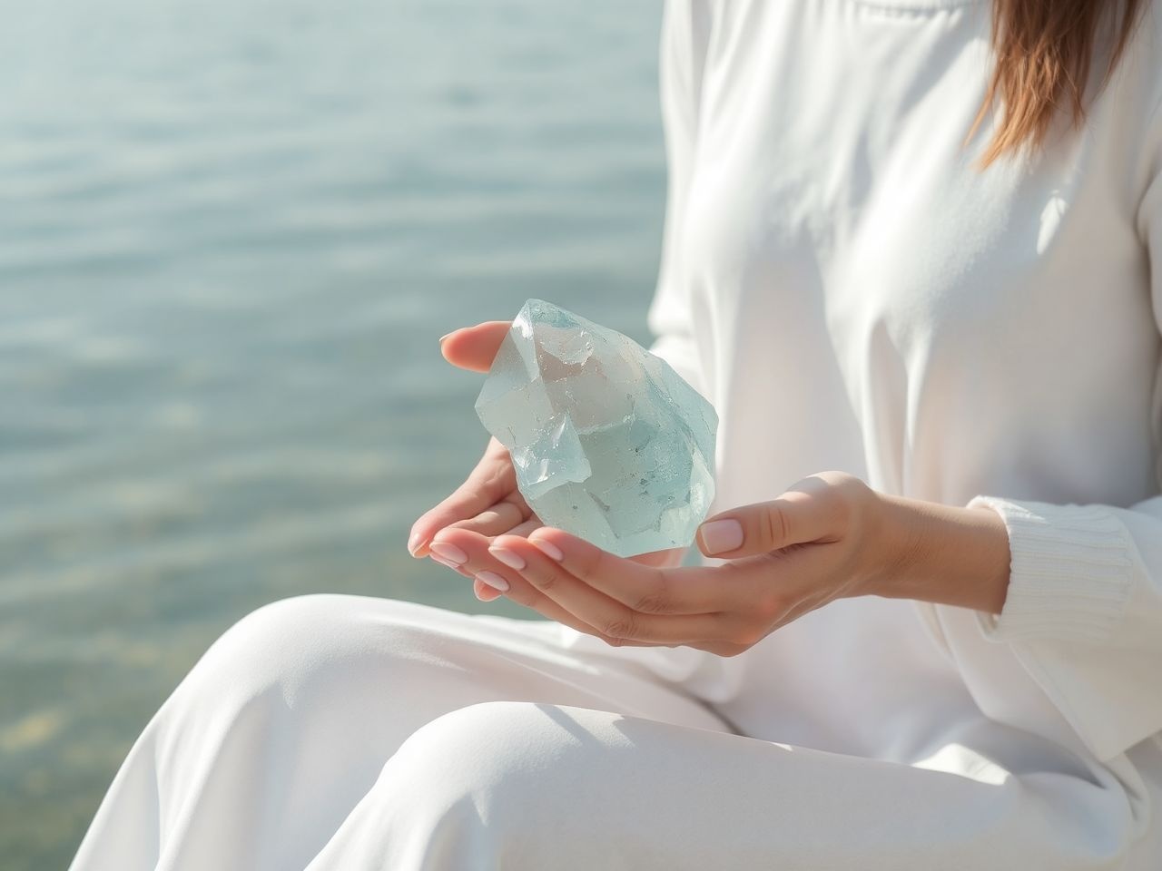 Az akvamarin nyugtatja az elmét és csökkenti a stresszt.