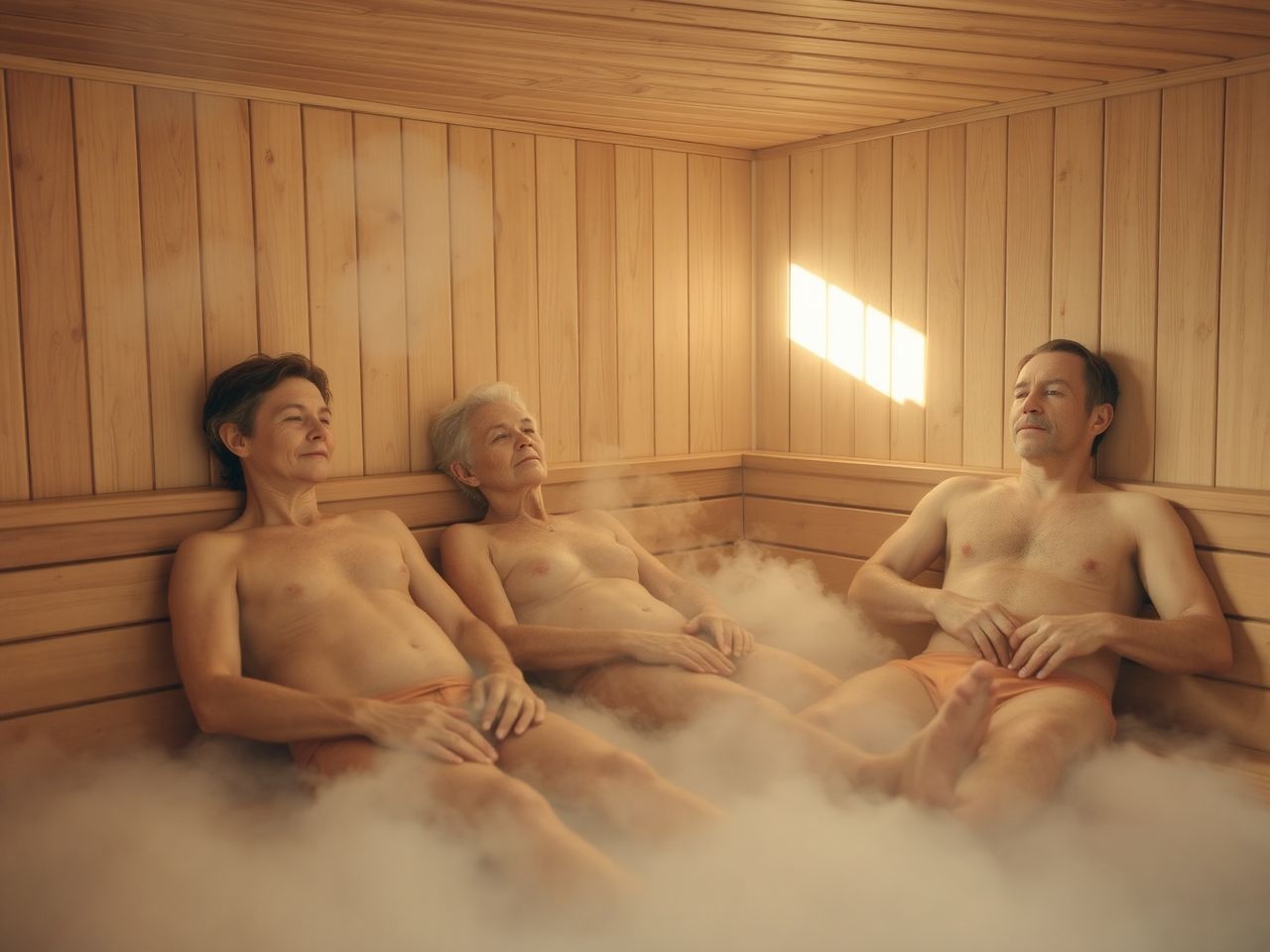 A rendszeres szaunázás javítja a keringési rendszer egészségét.