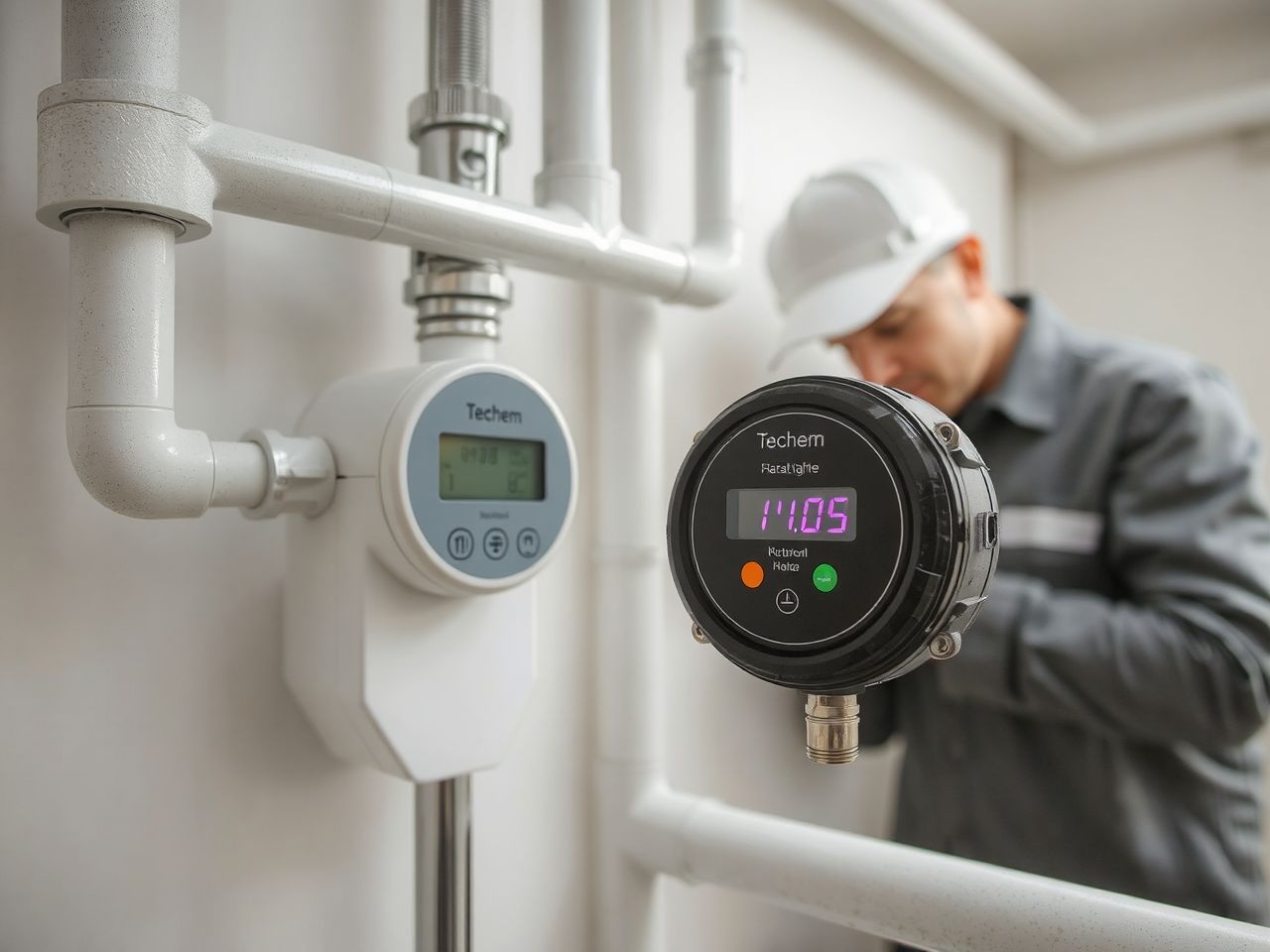 A Techem hőmennyiségmérők pontos hőenergia-fogyasztást biztosítanak minden lakásban.