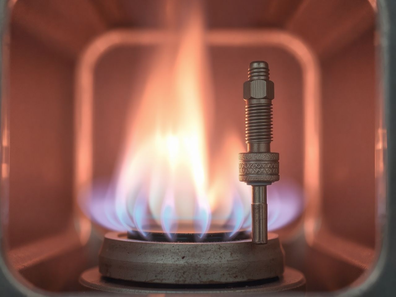 A termoelem biztonsági őrként azonnal eloltja a gázellátást.