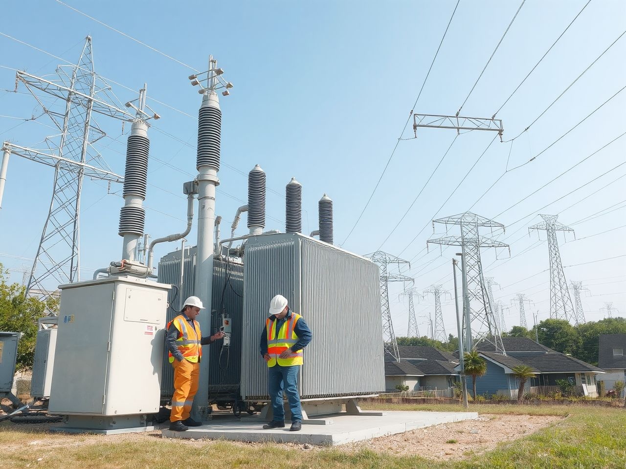 A transzformátorok biztosítják az energiahatékony feszültségszabályozást.