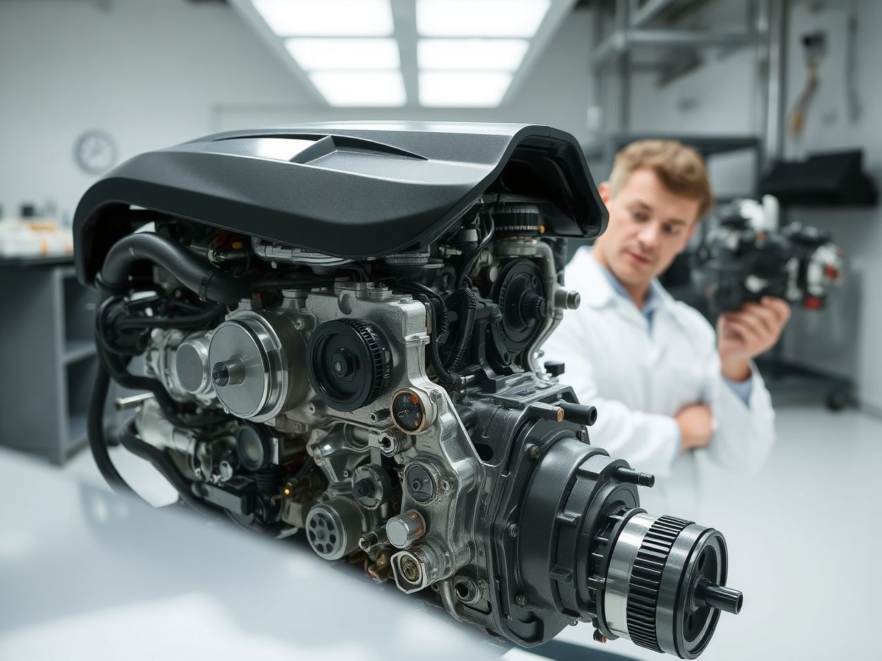 A Valvetronic precíz szelepvezérléssel növeli a motorhatékonyságot.