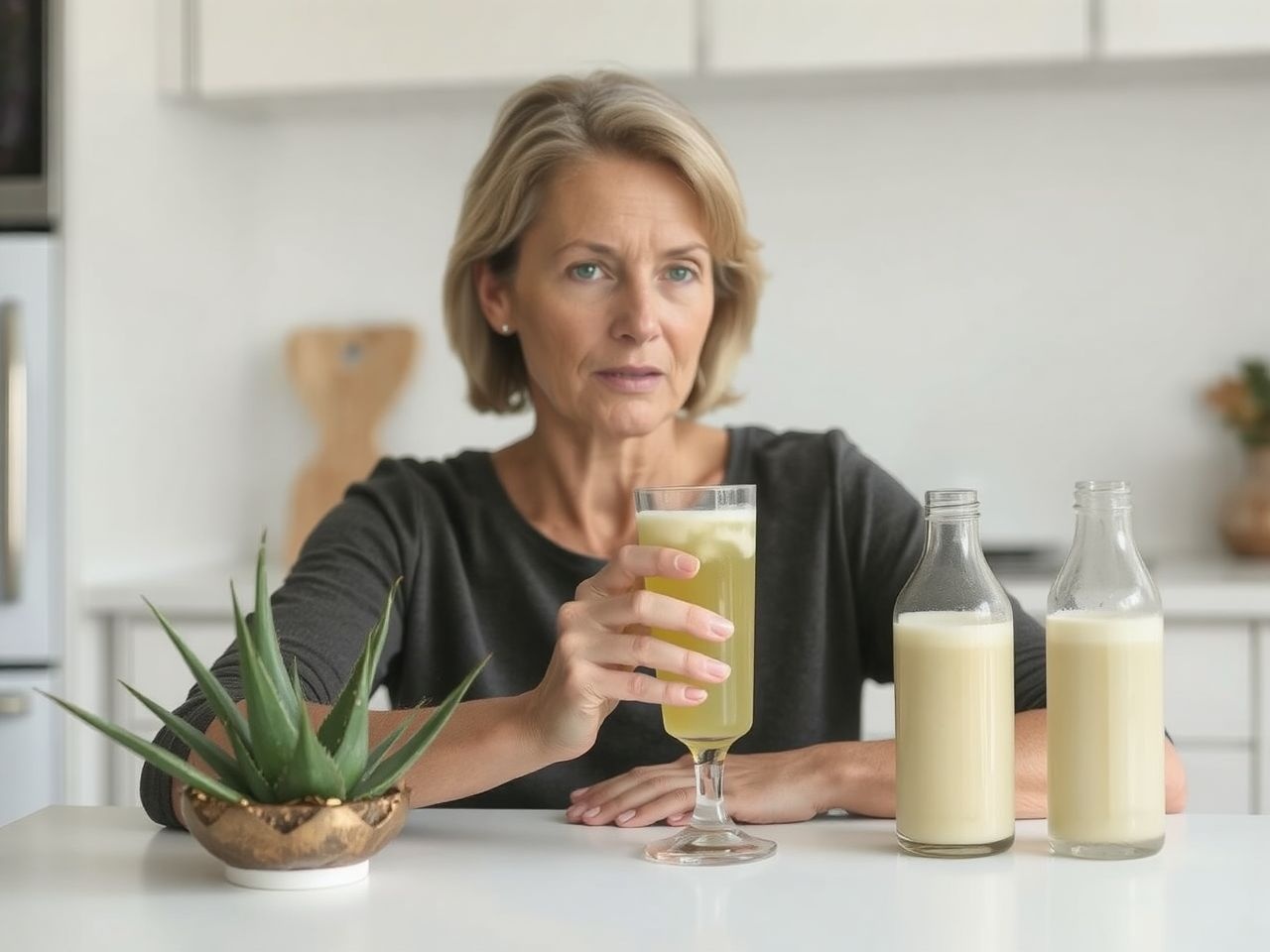 Az aloe ital adagolása fontos a mellékhatások elkerülése érdekében.